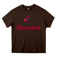 Chocolate Brown resto, nando's Heavy Core Tee - linhVisuals