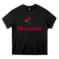 Black resto, nando's Heavy Core Tee - linhVisuals