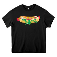 Black resto, nathan's Heavy Core Tee - linhVisuals