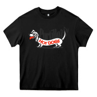 Black resto portillo's Heavy Core Tee - linhVisuals