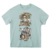 Arona where the wild things are Heavy Core Tee - linhVisuals