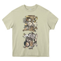 Mossy where the wild things are Heavy Core Tee - linhVisuals