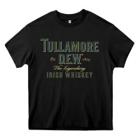 Black tullamore dew Heavy Core Tee - linhVisuals