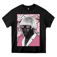 Black tyler the creator 2 Heavy Core Tee - linhVisuals