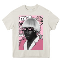 Cream tyler the creator 2 Heavy Core Tee - linhVisuals