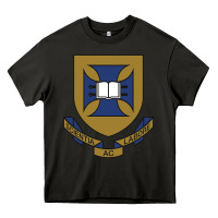 Asphalt university of queensland Heavy Core Tee - linhVisuals