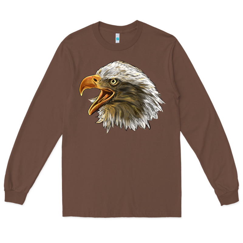 Bald Head Eagle Long Sleeve Tee by LillyAllenDesigns | Teevron