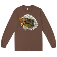 Chestnut Bald Head Eagle Long Sleeve Tee - LillyAllenDesigns
