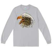 Moon Dust Bald Head Eagle Long Sleeve Tee - LillyAllenDesigns