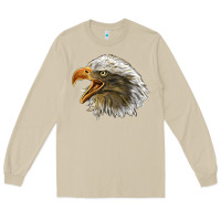 Mushroom Bald Head Eagle Long Sleeve Tee - LillyAllenDesigns