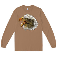 Toasted Coconut Bald Head Eagle Long Sleeve Tee - LillyAllenDesigns