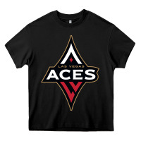 Black the aces, la women sport Heavy Core Tee - linhVisuals