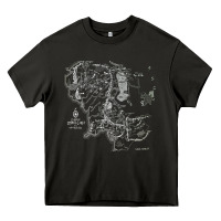 Asphalt middle earth map [tb] Heavy Core Tee - linhVisuals