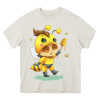 Cream league of legends beemo Heavy Core Tee - linhVisuals