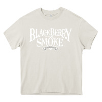 Cream blackberry smoke Heavy Core Tee - linhVisuals