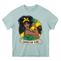 Arona jamaican black woman t shirt jamaica afro girl pride Heavy Core Tee - linhVisuals
