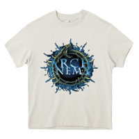 Cream arch enemy Heavy Core Tee - linhVisuals