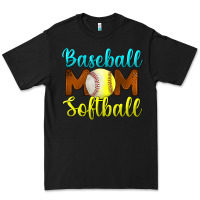 Black baseball mom softball Premium Tee - BundleAndBundleShop