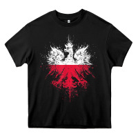 Polish Eagle  Polish Pride  Polish Flag  Polish T Shirt Heavy Core Tee | Teevron