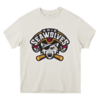 Cream sport american Heavy Core Tee - linhVisuals