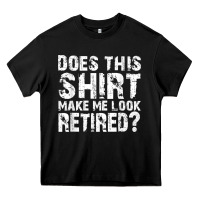 Black retirement gifts for men funny retirement shirt for party Heavy Core Tee - linhVisuals