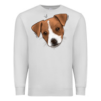 Dove Grey Jack Russel Premium Sweatshirt - Jasminsmagicworld