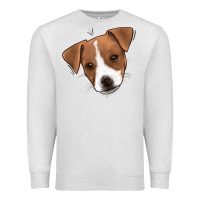 Oatmeal Heather Jack Russel Premium Sweatshirt - Jasminsmagicworld