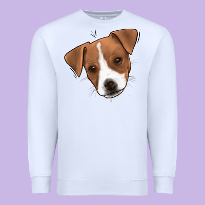 Jack Russel Premium Sweatshirt Designed By Jasminsmagicworld
