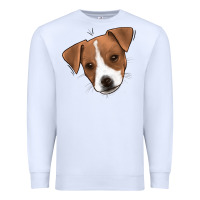 White Jack Russel Premium Sweatshirt - Jasminsmagicworld