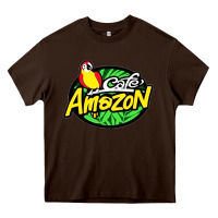 Chocolate Brown cafe #amazon Heavy Core Tee - linhVisuals