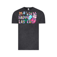 Vintage Black happy easter nurse Vintage Tee - CowhideDigitalArt