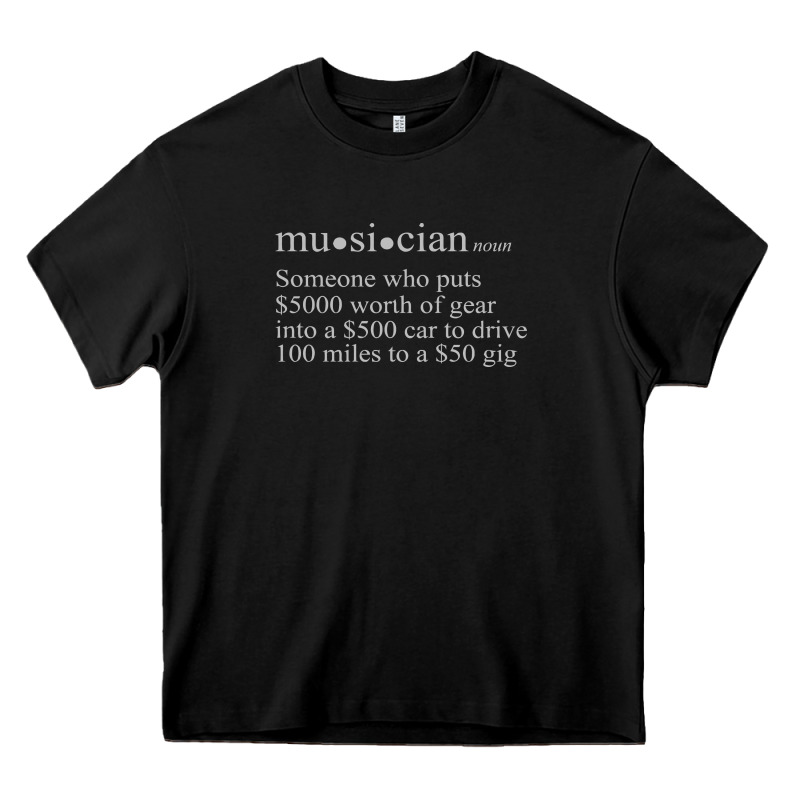 Musician Definition Heavy Core Tee by linhVisuals | Teevron
