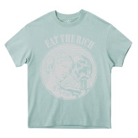 Arona eat the rich Heavy Core Tee - linhVisuals
