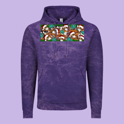 Santa Skeleton Christmas Vintage Hoodie Designed By Artiststas