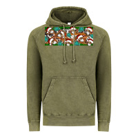 Vintage Olive Santa skeleton christmas Vintage Hoodie - Artiststas