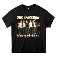 Black one direction 04 [tb] Heavy Core Tee - linhVisuals