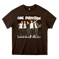 Chocolate Brown one direction 04 [tb] Heavy Core Tee - linhVisuals