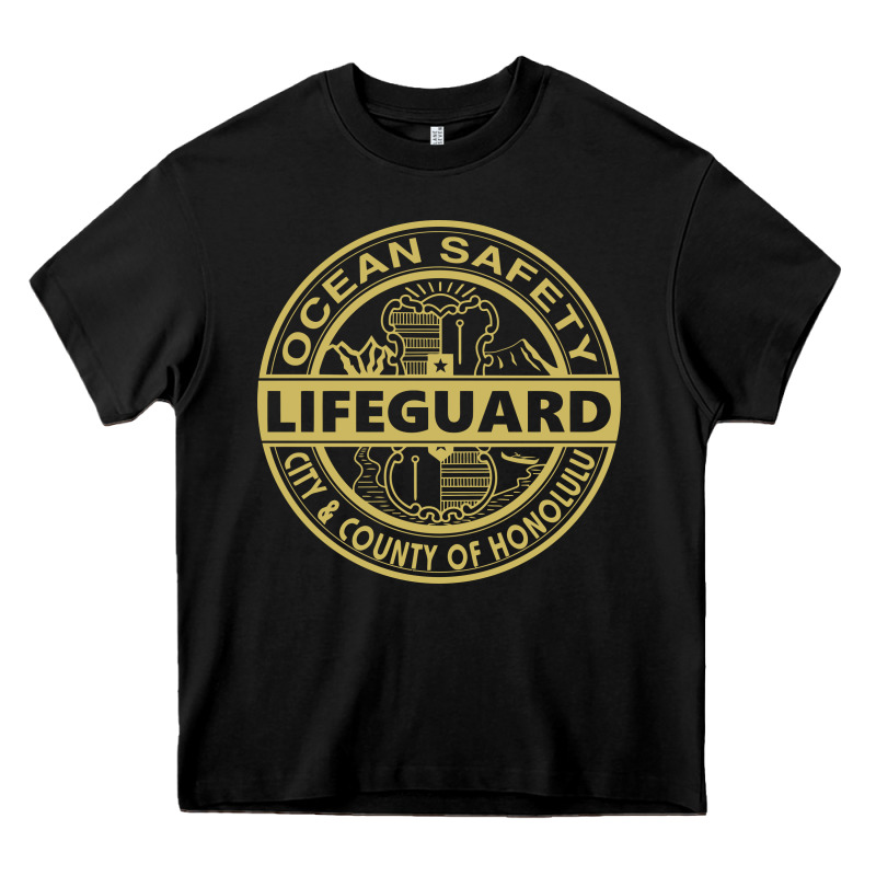 Honolulu Lifeguard   Lifeguard Heavy Core Tee by linhVisuals | Teevron