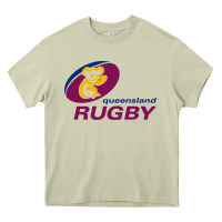 Mossy queensland rugby Heavy Core Tee - linhVisuals