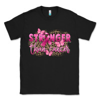 Black Stronger than Cancer Classic Tee - FaDigitalArtStudio