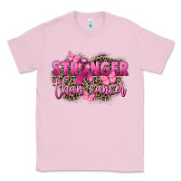 Bubblegum Pink Stronger than Cancer Classic Tee - FaDigitalArtStudio