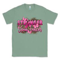 Sage Stronger than Cancer Classic Tee - FaDigitalArtStudio