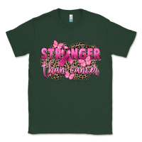 Sports Green Stronger than Cancer Classic Tee - FaDigitalArtStudio