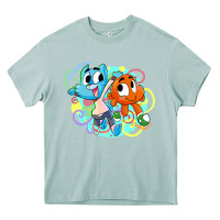 Arona gumball and darwin Heavy Core Tee - linhVisuals