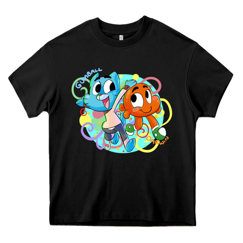 Gumball And Darwin Heavy Core Tee by linhVisuals | Teevron