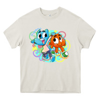 Cream gumball and darwin Heavy Core Tee - linhVisuals