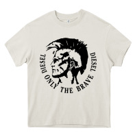 Cream diesel only the brave Heavy Core Tee - linhVisuals