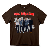 Chocolate Brown one direction watercolor [tw] Heavy Core Tee - linhVisuals