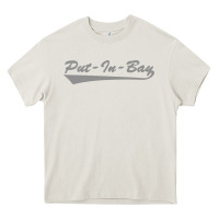 Cream put in bay Heavy Core Tee - linhVisuals