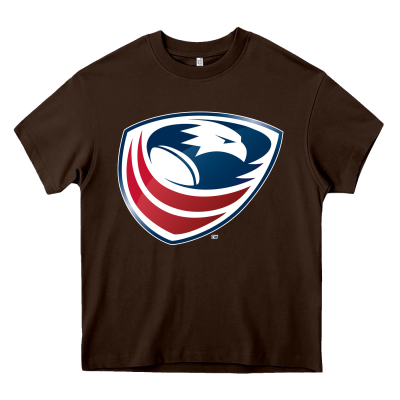 Usa Rugby Heavy Core Tee by linhVisuals | Teevron